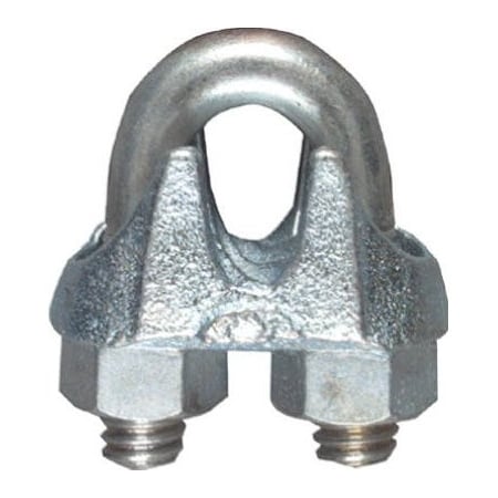National Hardware Cable Clamp, Zinc, 1/4 in Bundle Dia., 1-7/32 in L N248-294